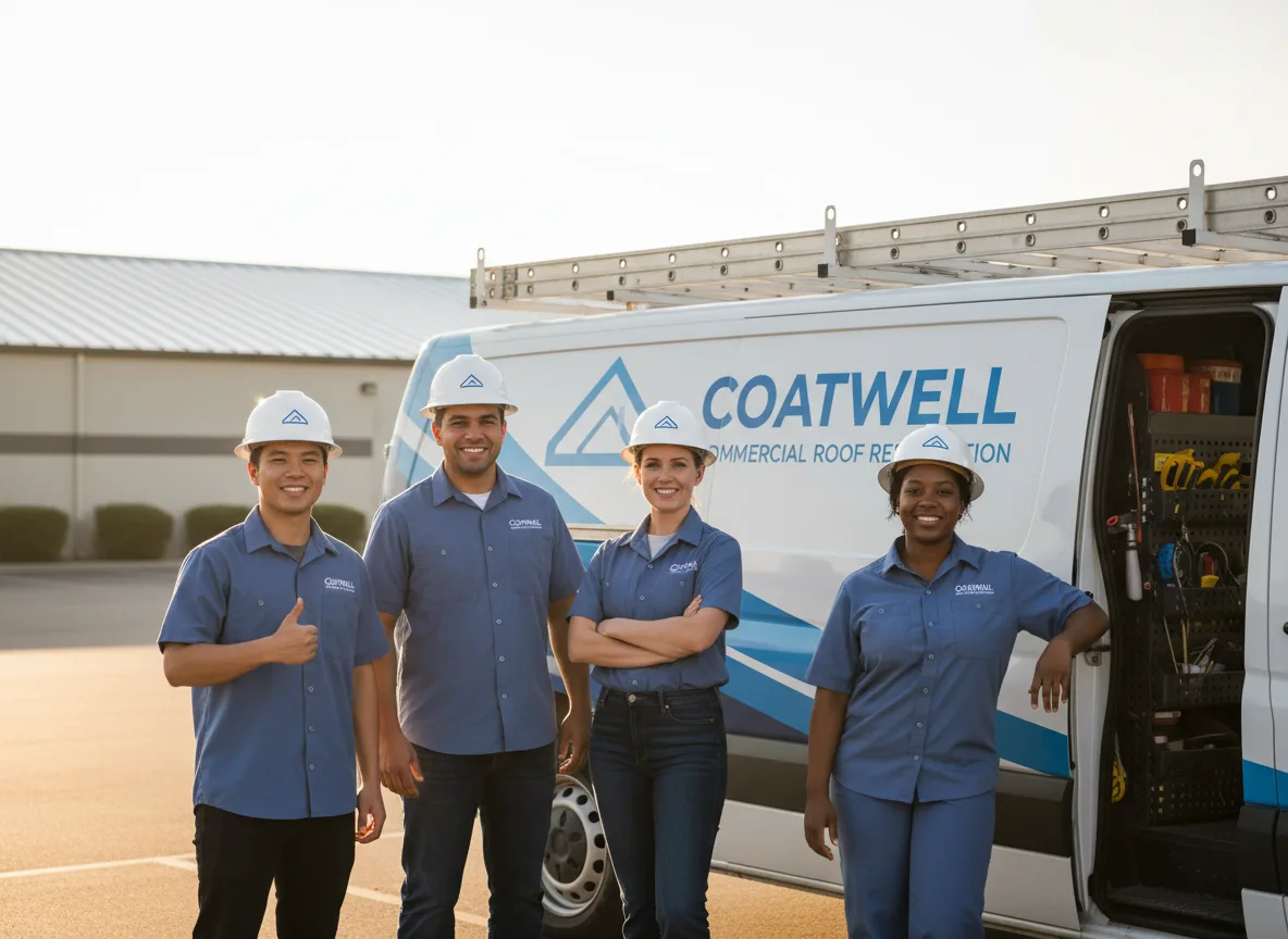 Commercial roof coating company in Knox, PA